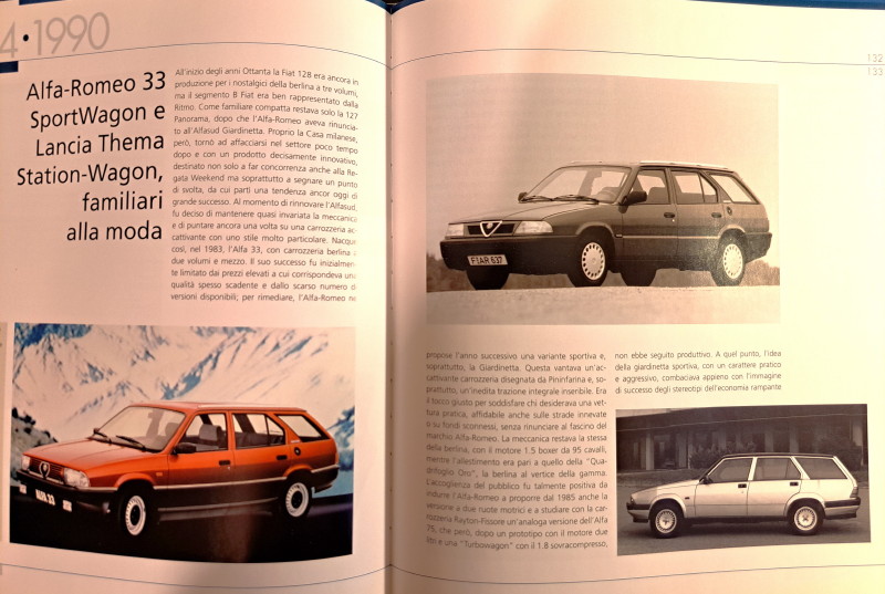 il grande libro Giardinette -6 Alfa33 - Lancia