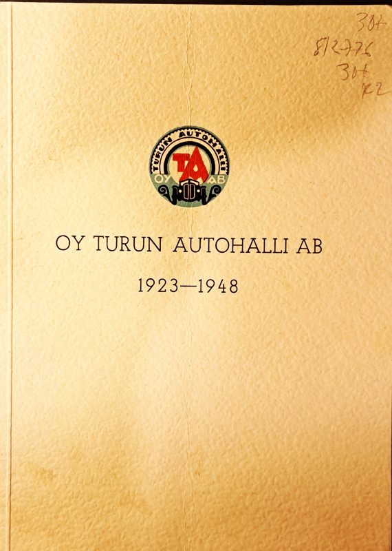 Turun Autohalli 1923-48 -1