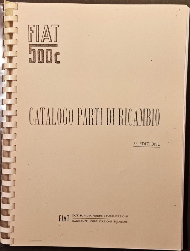 Fiat 500 C Catalogo parti -1