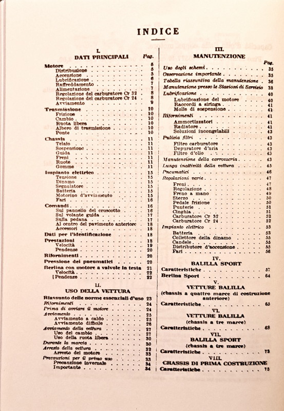 Fiat Balilla Uso e Manutenzione -4