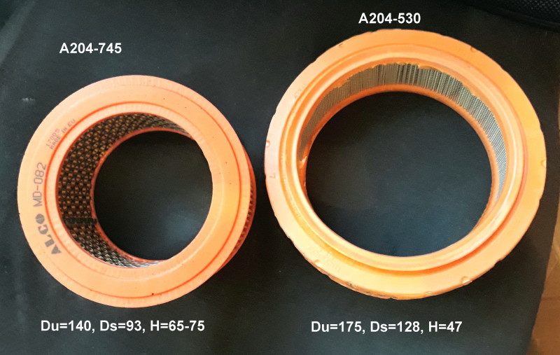 Ilmasuodatin 500G-600