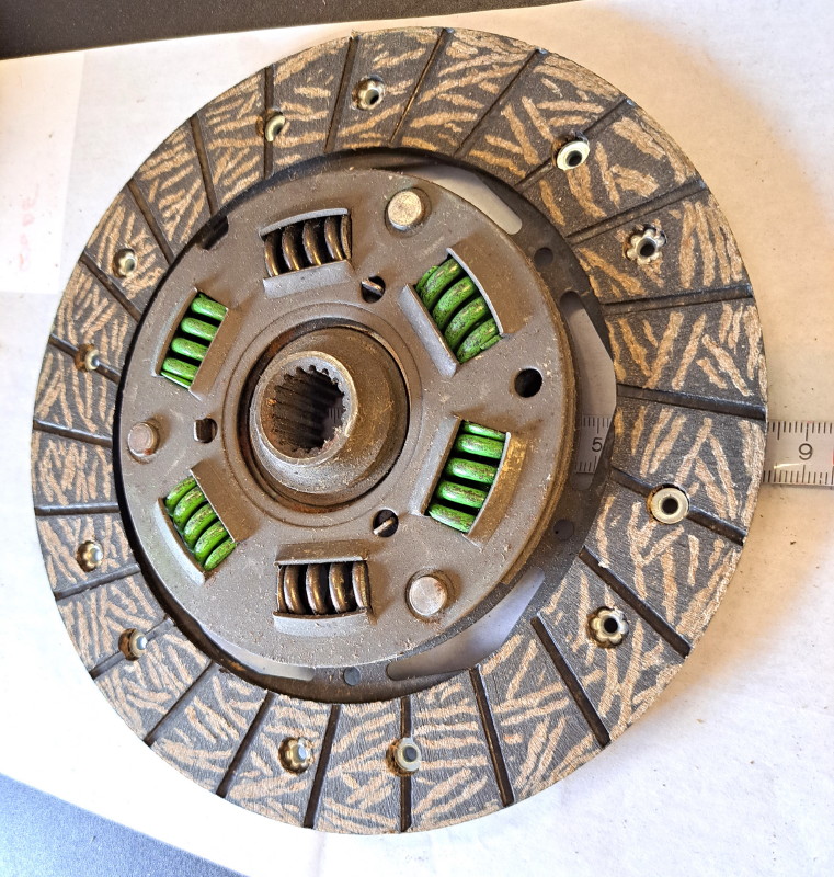 Kytkinlevy D180 vihre�