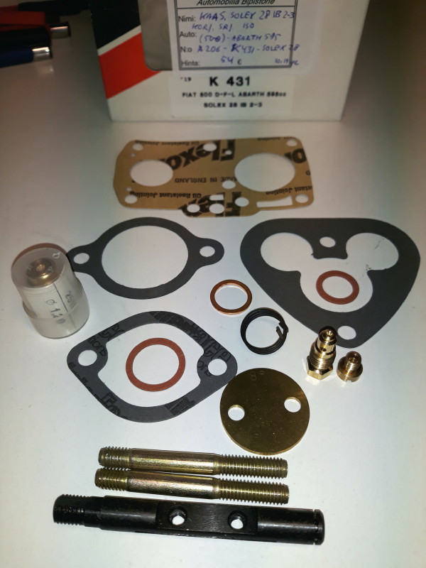 kaasutin korj.sarja Solex 28 IB